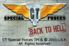 CT Special Forces - Back to Hell Title Screen